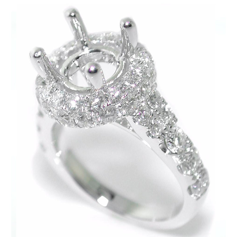 Semi mounts for 2 carat diamond Clearance